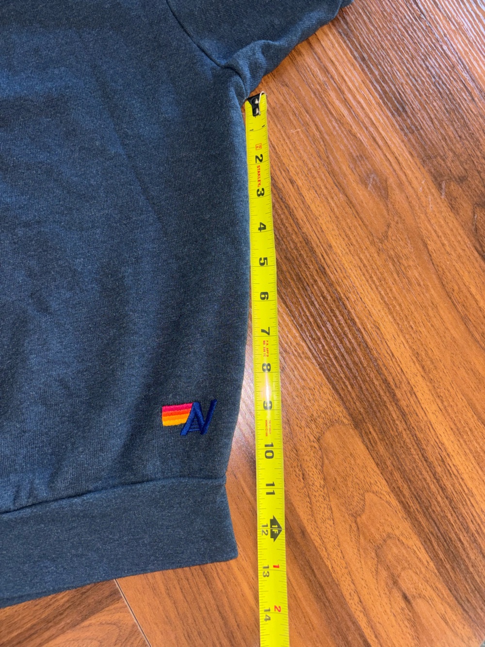 Aviator Nation Sunset Patch Relaxed Crew Sweatshirt Small - Picture 11 of 13
